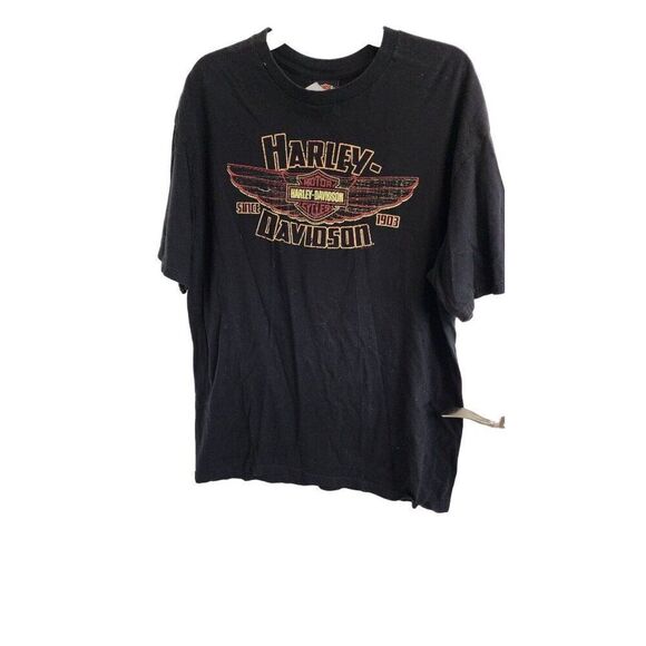 Harley-Davidson Killer Creek Authentic T-Shirt Black XL - Picture 1 of 9